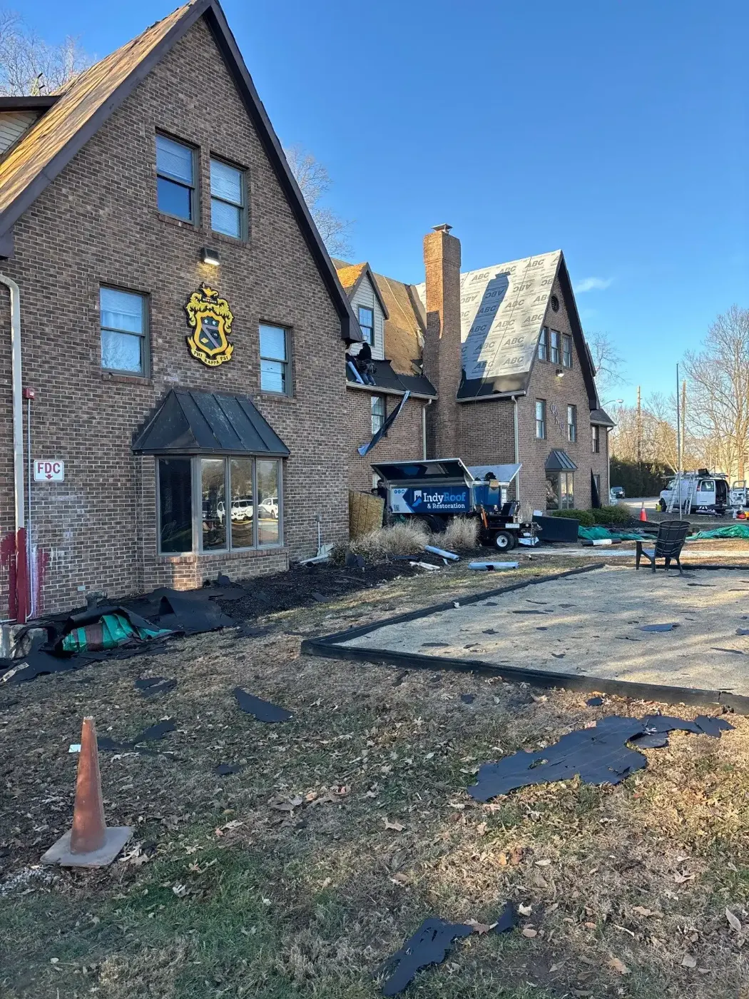Commercial roof inspection documented in Monticello